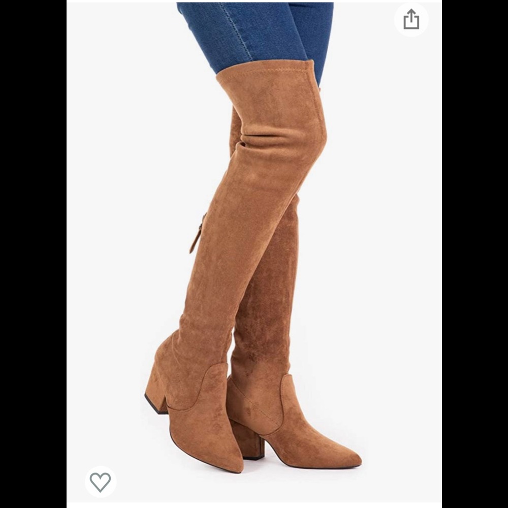 Over the knee boots.